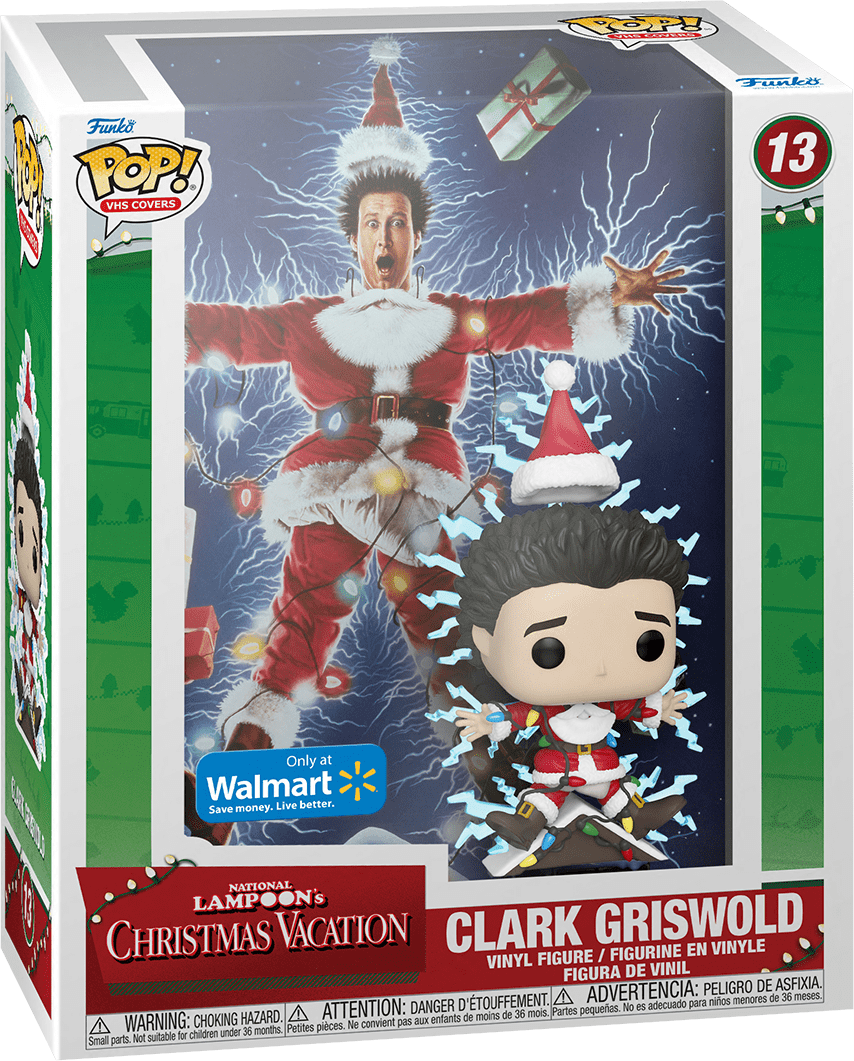 Funko POP! VHS Covers Christmas Vacation 13 Clark Griswold Walmart Exclusive