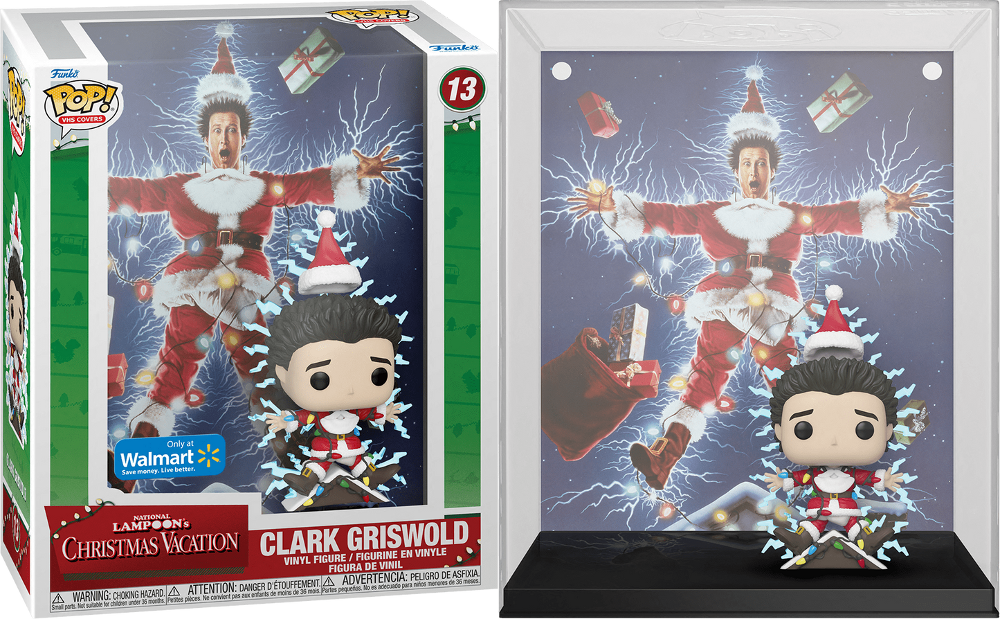 Funko POP! VHS Covers Christmas Vacation 13 Clark Griswold Walmart Exclusive
