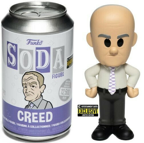 Funko POP! Soda TV The Office Creed Bratton (Opened) Common Entertainment Earth Exclusive