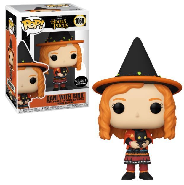 Funko POP! Disney Hocus Pocus 1069 Dani with Binx Spirit Halloween Exclusive