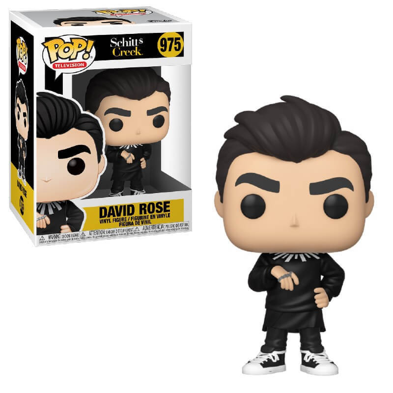 Funko POP! TV Schitt's Creek 975 David Rose Common and CHASE