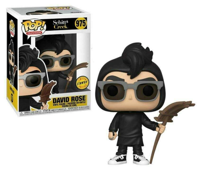 Funko POP! TV Schitt's Creek 975 David Rose Common and CHASE