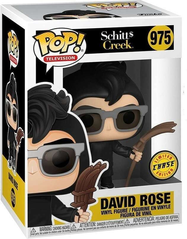 Funko POP! TV Schitt's Creek 975 David Rose Common and CHASE