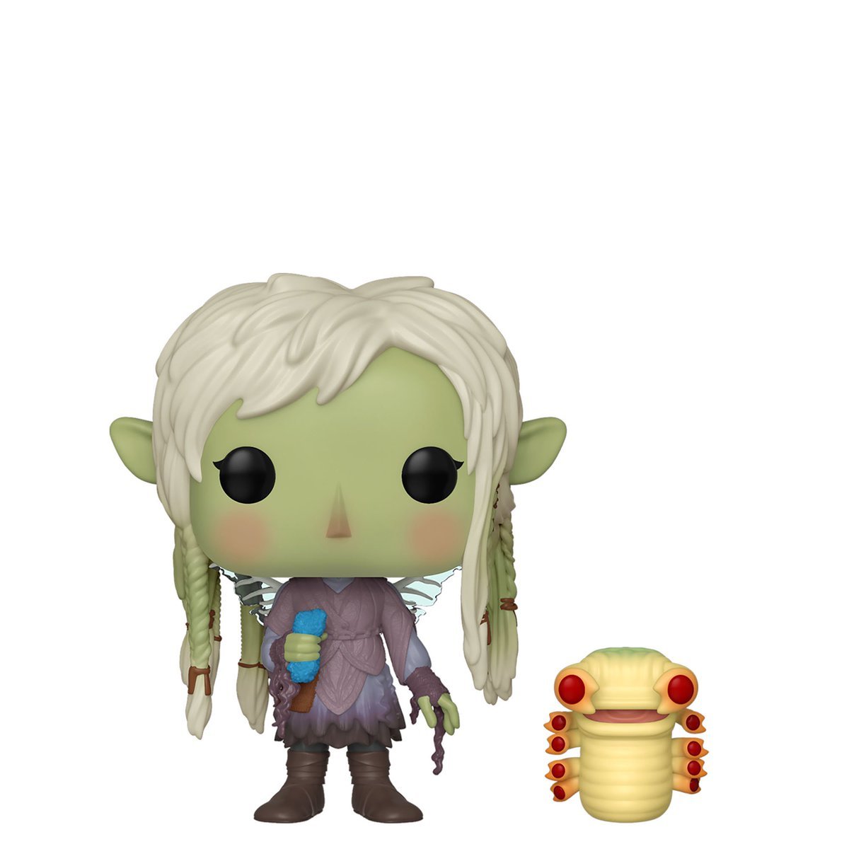Funko POP! TV The Dark Crystal: Age of Resistance 859 Deet with Baby Nurlock Glow-in-the-Dark