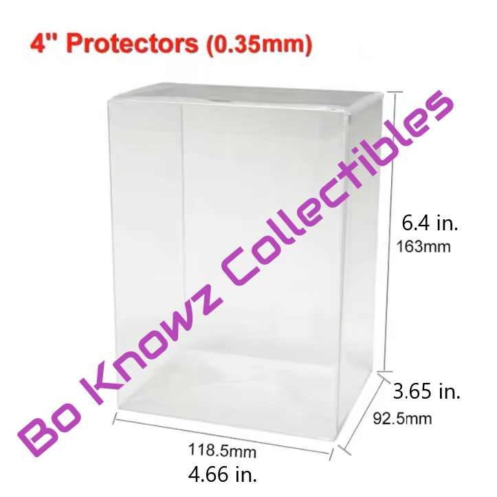 Funko POP! Soft Protectors "The POP! Bo Box" Standard 4 Inch Crystal Clear .35mm