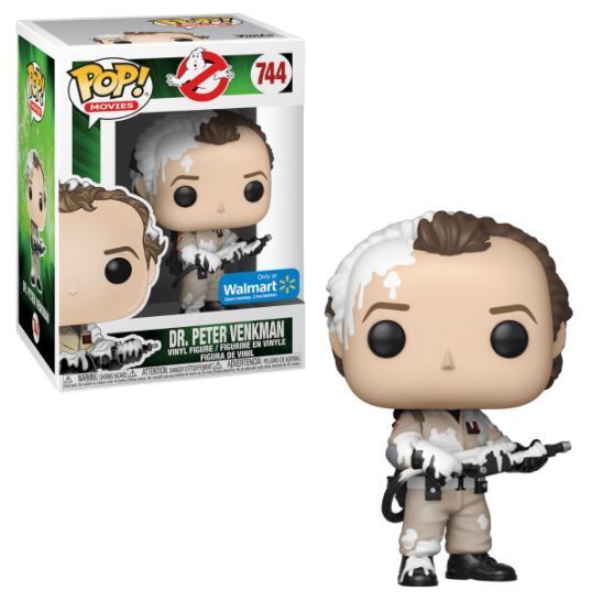 Funko POP! Movies Ghostbusters 744 Dr. Peter Venkman (Marshmallow Fluff) Walmart Exclusive