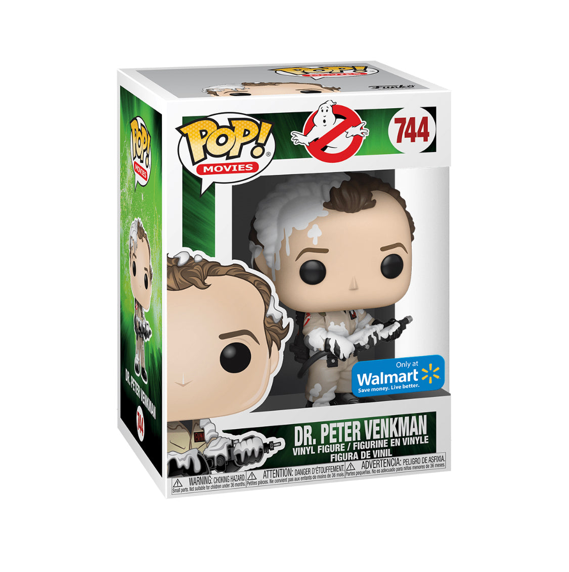 Funko POP! Movies Ghostbusters 744 Dr. Peter Venkman (Marshmallow Fluff) Walmart Exclusive