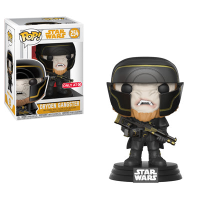 Funko POP! Star Wars Solo 254 Dryden Gangster Bounty Hunter Target Exclusive