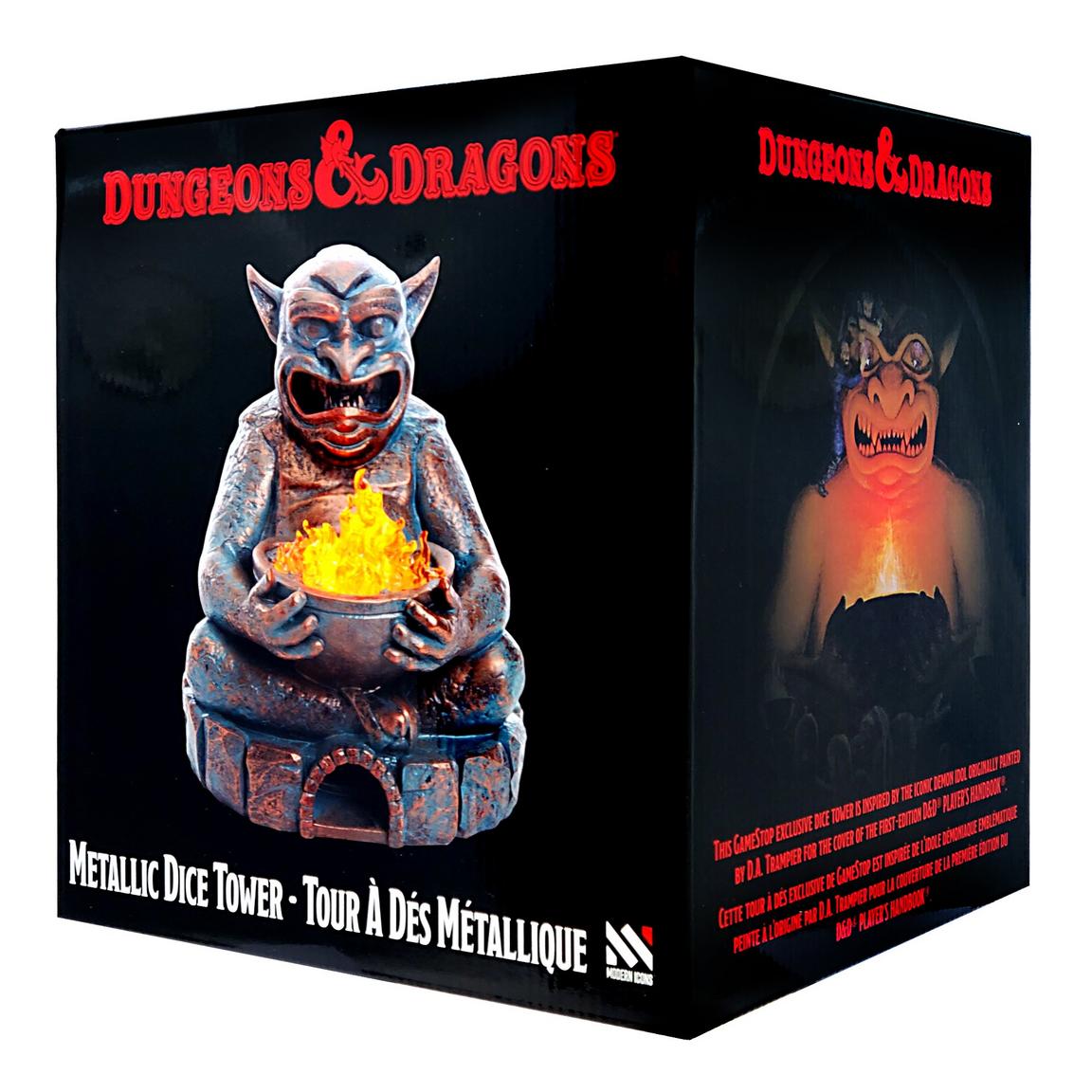 Modern Icons Games Dungeons & Dragons Dice Tower in Faux Bronze GameStop Exclusive