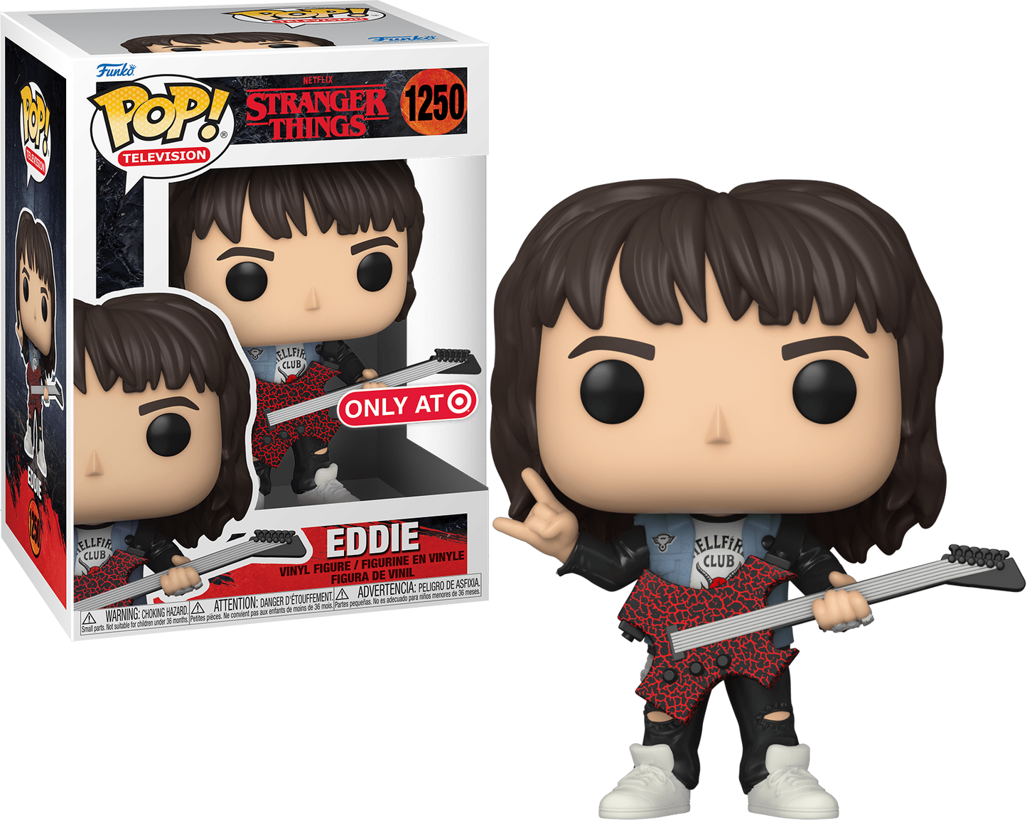 Funko POP! TV Stranger Things 1250 Eddie with Guitar Target Exclusive