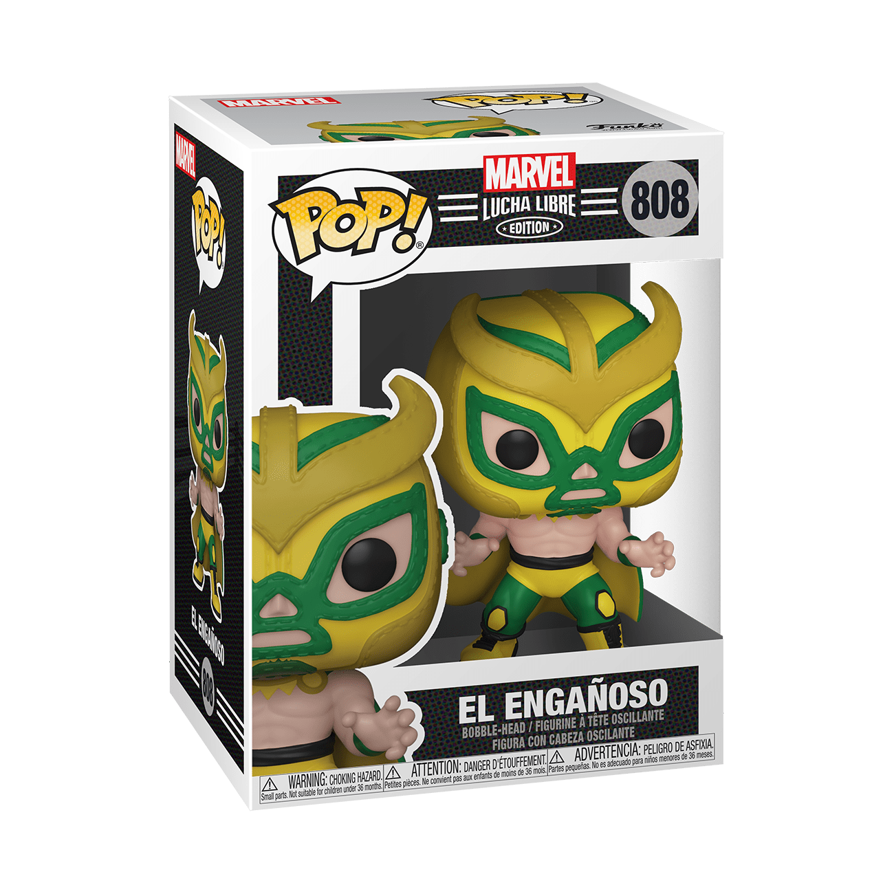 Funko POP! Marvel Lucha Libre 808 El Enganoso Walmart Exclusive