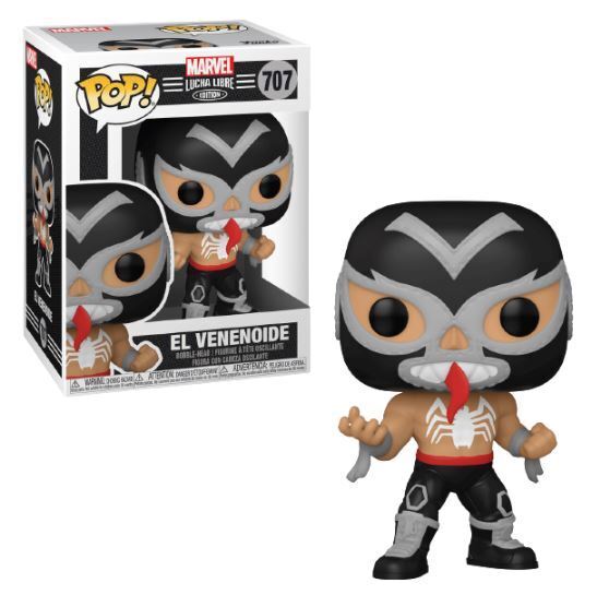Funko POP! Marvel Lucha Libre 707 El Venenoide (Venom)