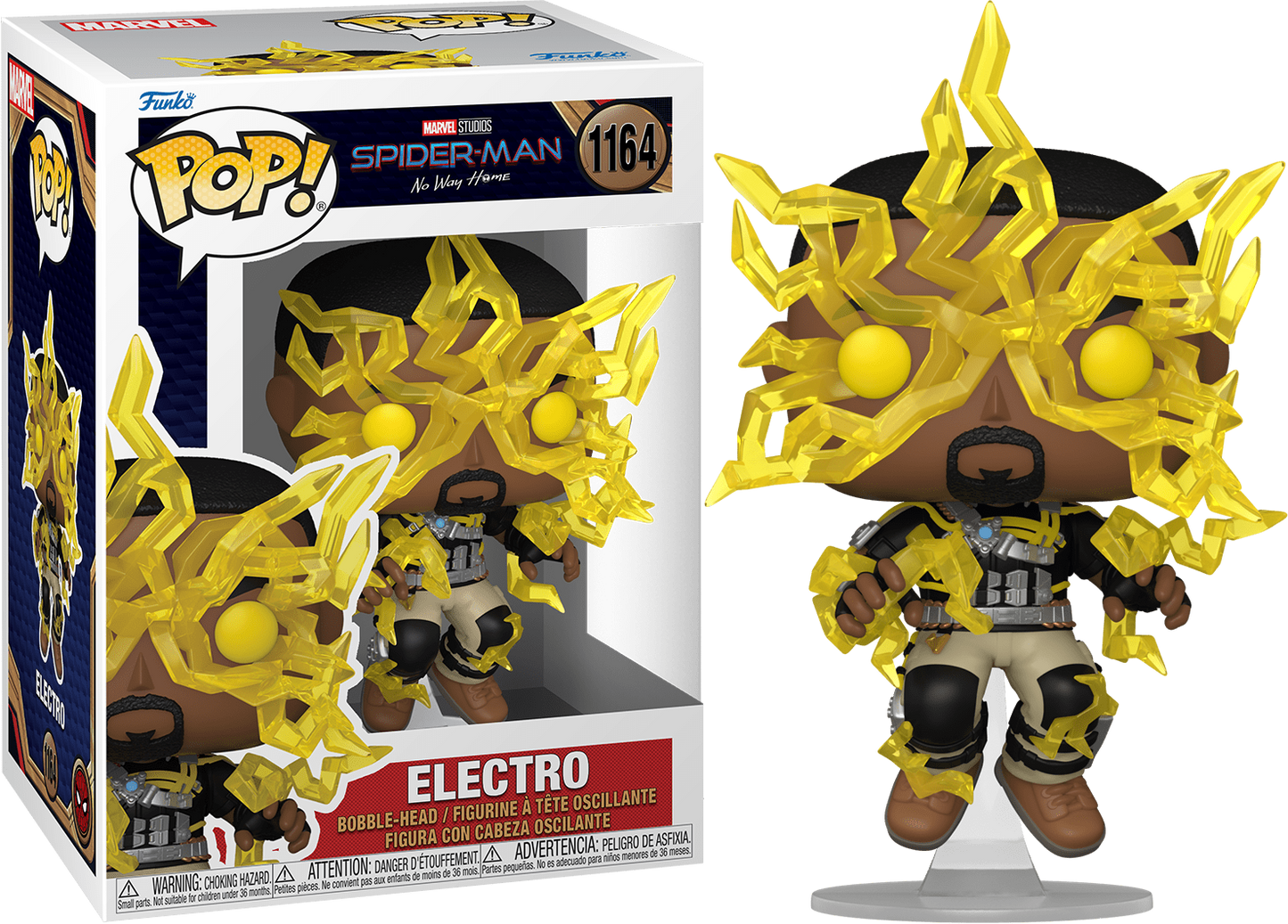 Funko POP! Marvel Movies Spider-Man No Way Home 1164 Electro in Finale Suit