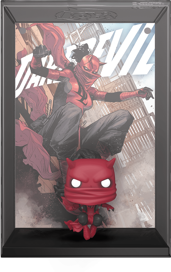 Funko POP! Comic Covers Marvel Daredevil 14 Elektra as Daredevil
