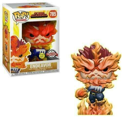 Funko POP! Animation My Hero Academia 785 Endeavor (Jet Burn) Special Edition Exclusive Glow-in-the-Dark GITD