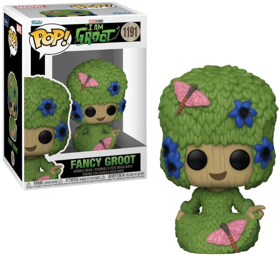 Funko POP! Marvel Studios I Am Groot 1191 Fancy Groot