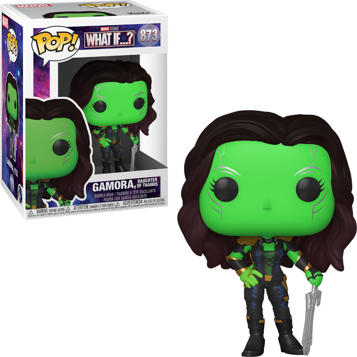 Funko POP! Marvel Studios What If...? 873 Gamora, Daughter of Thanos