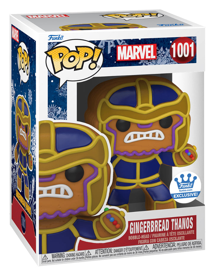 Funko POP! Marvel Holidays 951 Gingerbread Thanos Funko Shop Exclusive