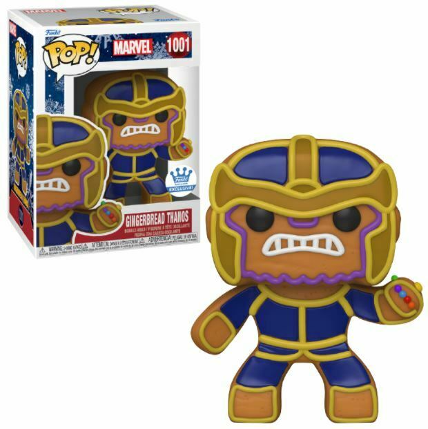 Funko POP! Marvel Holidays 951 Gingerbread Thanos Funko Shop Exclusive