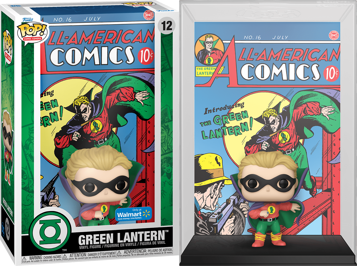 Funko POP! Comic Covers DC All-American Comics 12 Green Lantern Walmart Exclusive