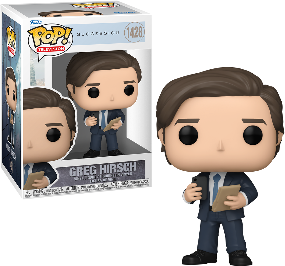 Funko POP! TV Succession 1428 Greg Hirsch
