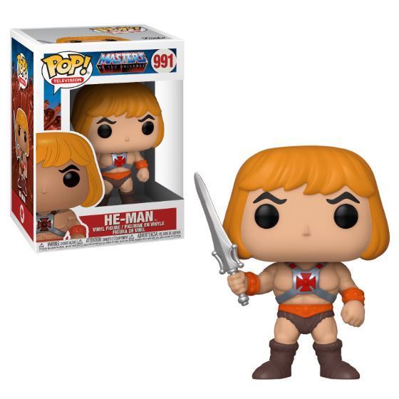 Funko POP! TV Masters of the Universe 991 He-Man (Raising Sword)