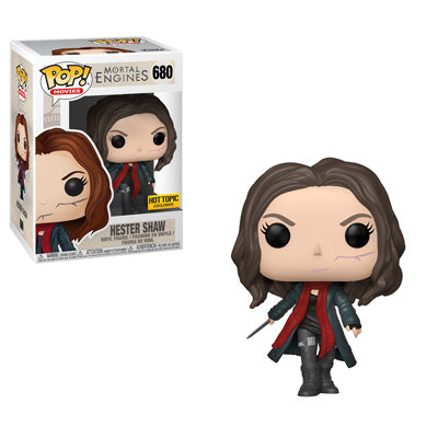 Funko POP! Movies Mortal Engines 680 Hester Shaw (Unmasked) Hot Topic Exclusive
