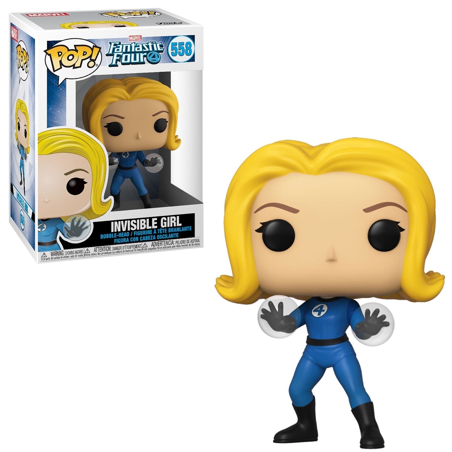 Funko POP! Marvel Comics Fantastic Four 558 Invisible Girl