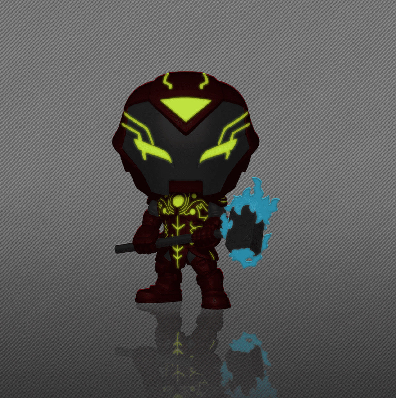 Funko POP! Marvel Comics Infinity Warps 680 Iron Hammer Glow-in-the-Dark Walgreens Exclusive