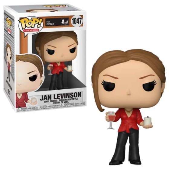 Funko POP! TV The Office 1047 Jan with Wine & Candle