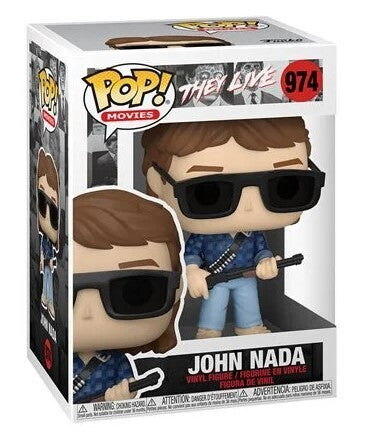Funko POP! Movies They Live 974 John Nada (Roddy Piper)