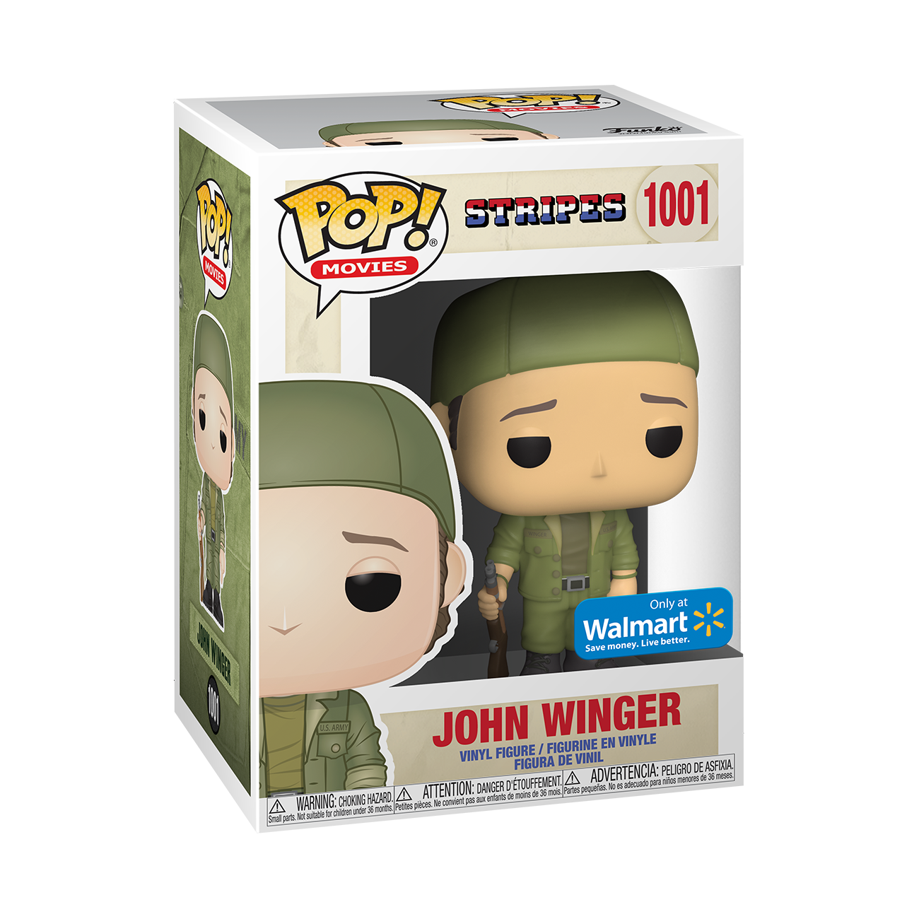 Funko POP! Movies Stripes 1001 John Winger (Hat) Walmart Exclusive