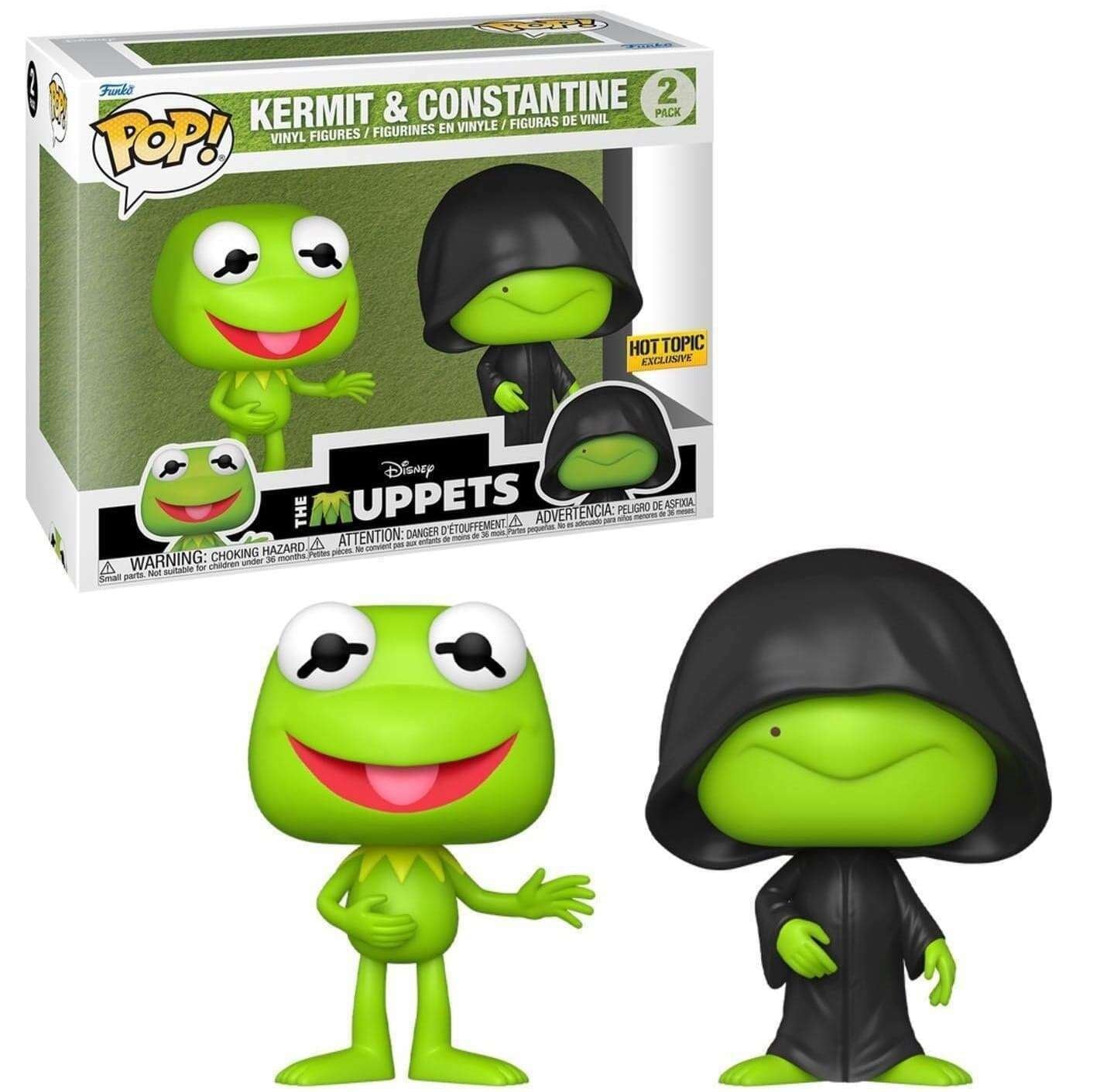 Funko POP! Disney The Muppets 2-Pack Kermit and Constantine Hot Topic Exclusive