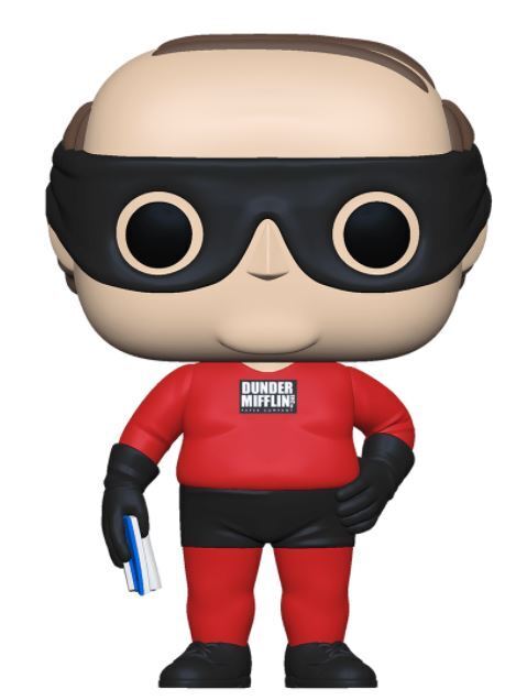 Funko POP! TV The Office 1175 Kevin as Dunder Mifflin Superhero