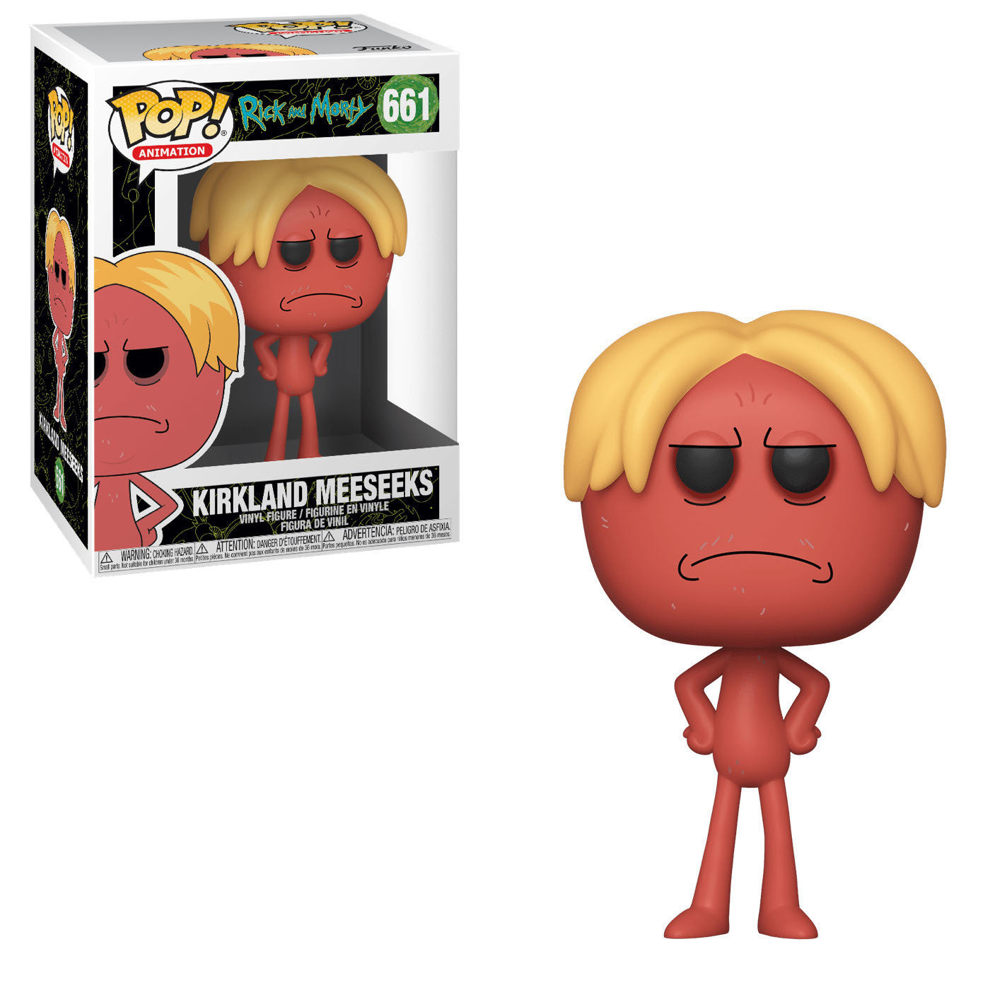 Funko POP! Animation Rick and Morty 661 Kirkland Meeseeks