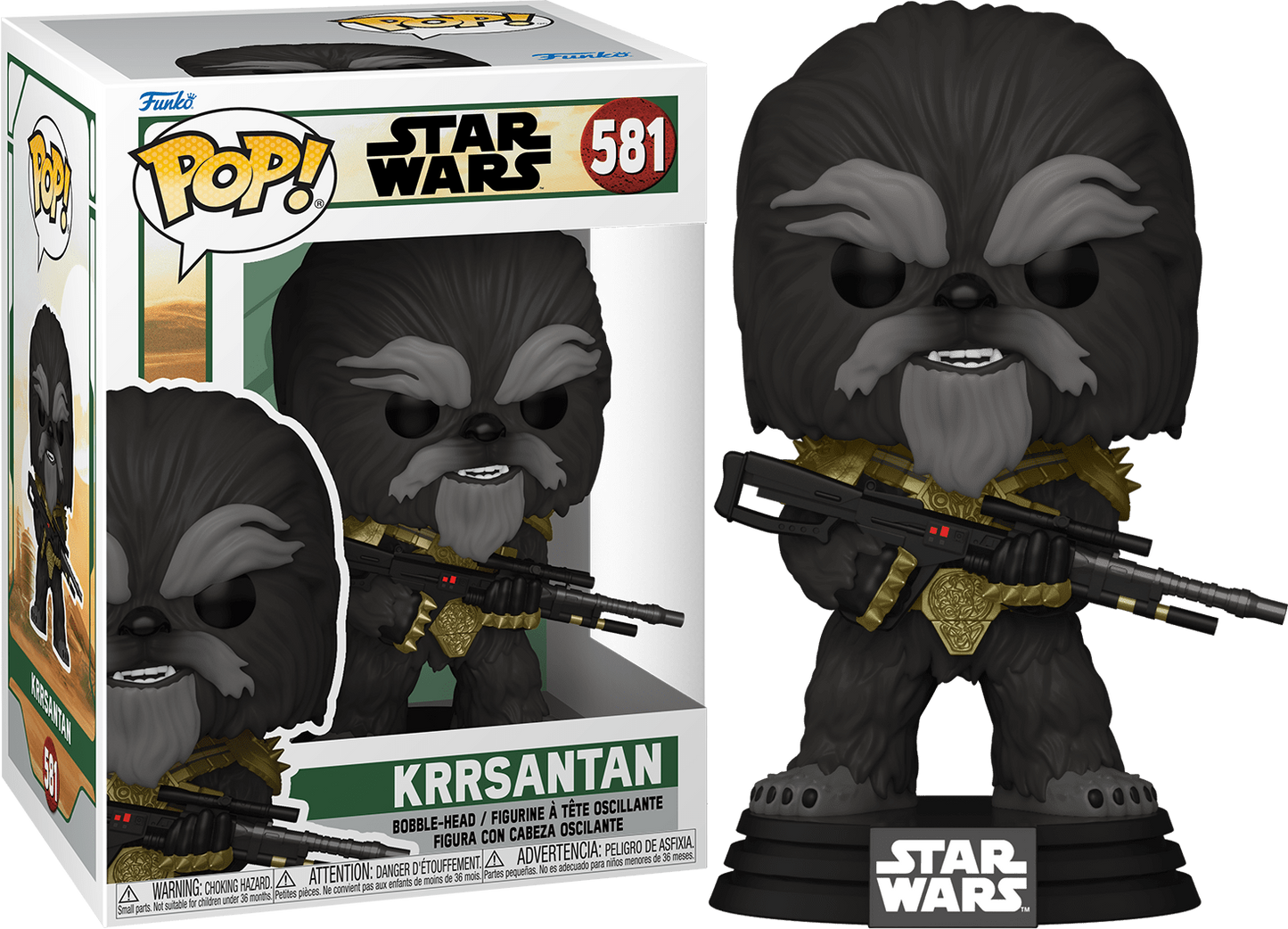 Funko POP! Star Wars The Book of Boba Fett 581 Black Krrsantan