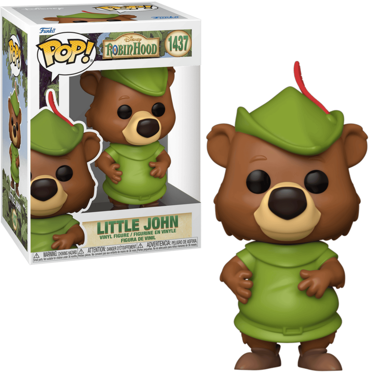 Funko POP! Disney Animated Robin Hood 1437 Little John