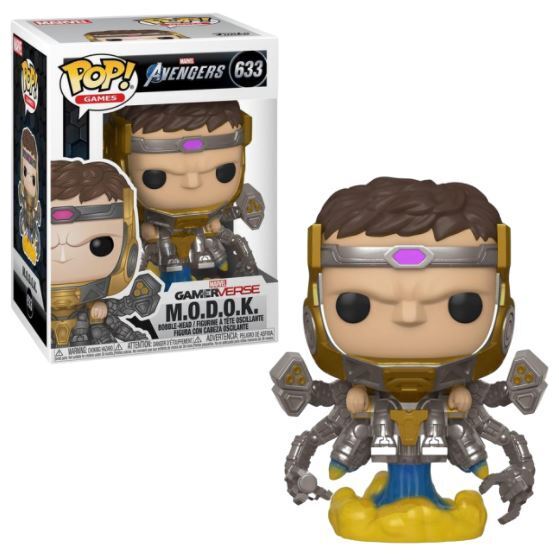 Funko POP! Marvel Gamerverse Avengers 633 M.O.D.O.K. MODOK Mechanized Organism Designed Only for Killing