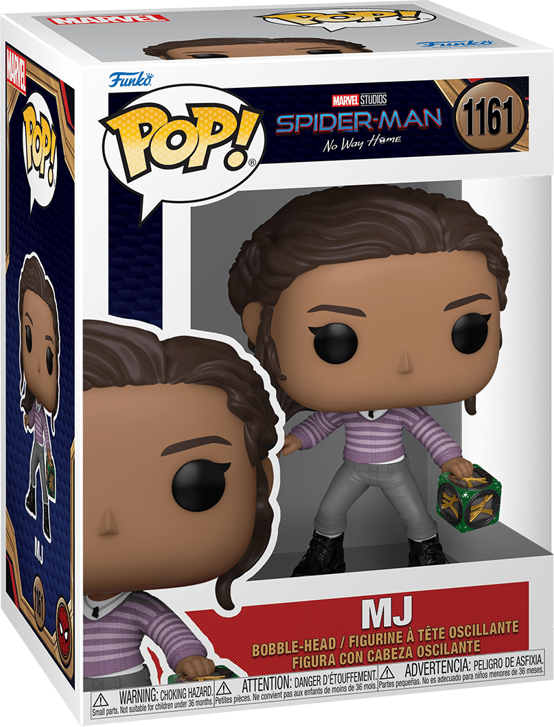 Funko POP! Marvel Movies Spider-Man No Way Home 1161 MJ with Spell Cube