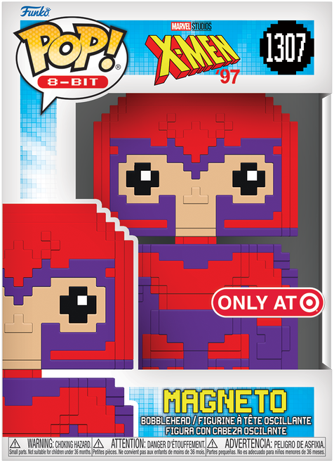 Funko POP! Marvel 8-Bit Animation X-Men '97 1307 Magneto Target Exclusive