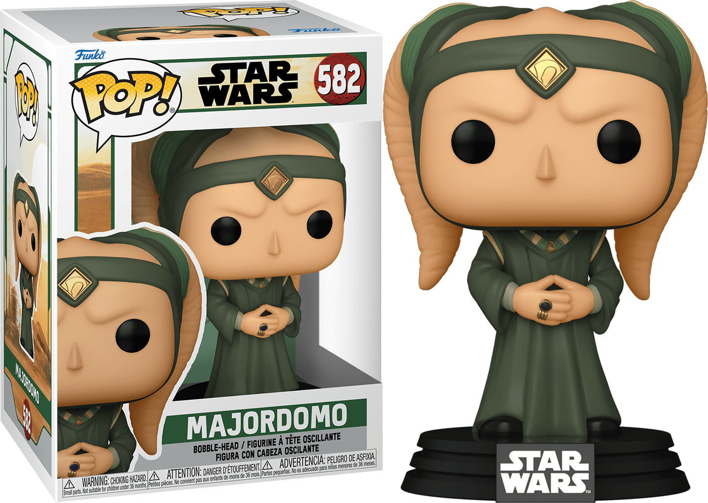Funko POP! Star Wars The Book of Boba Fett 582 Majordomo