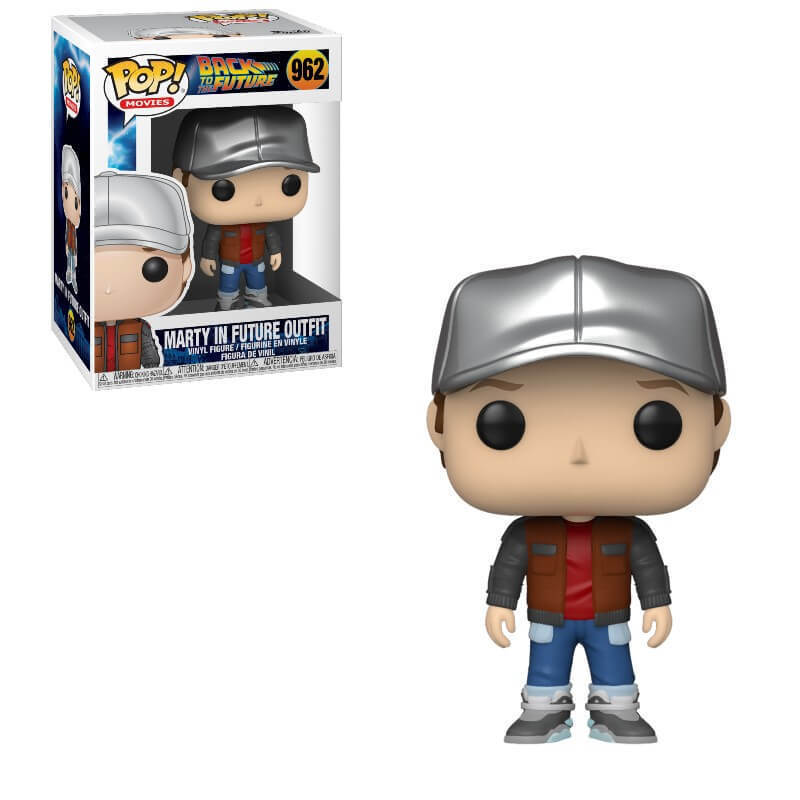 Funko POP! Movies Back to the Future 962 Marty in Future Outfit