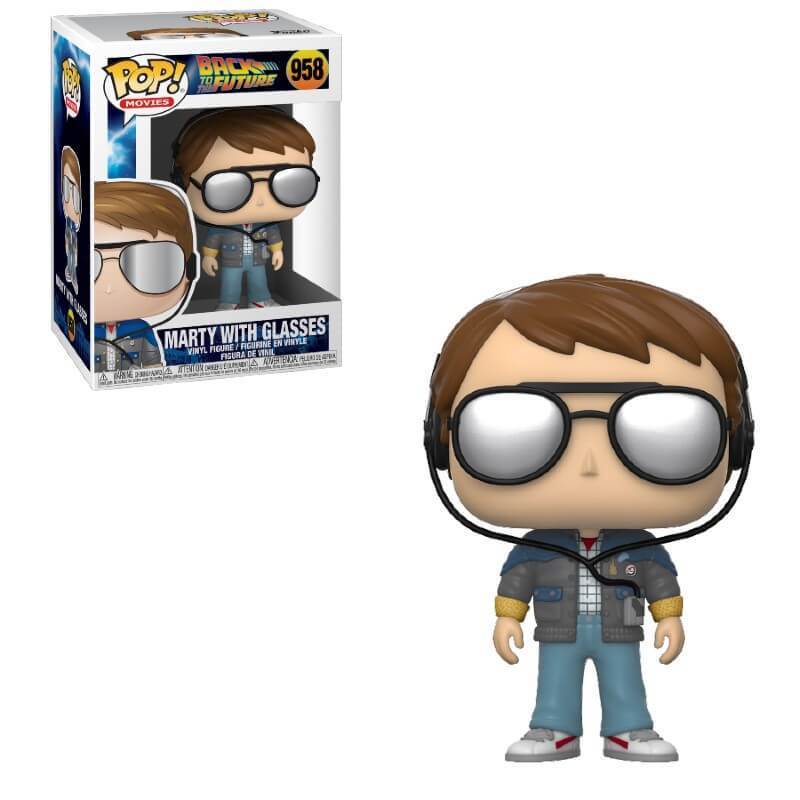 Funko POP! Movies Back to the Future 958 Marty with Glasses