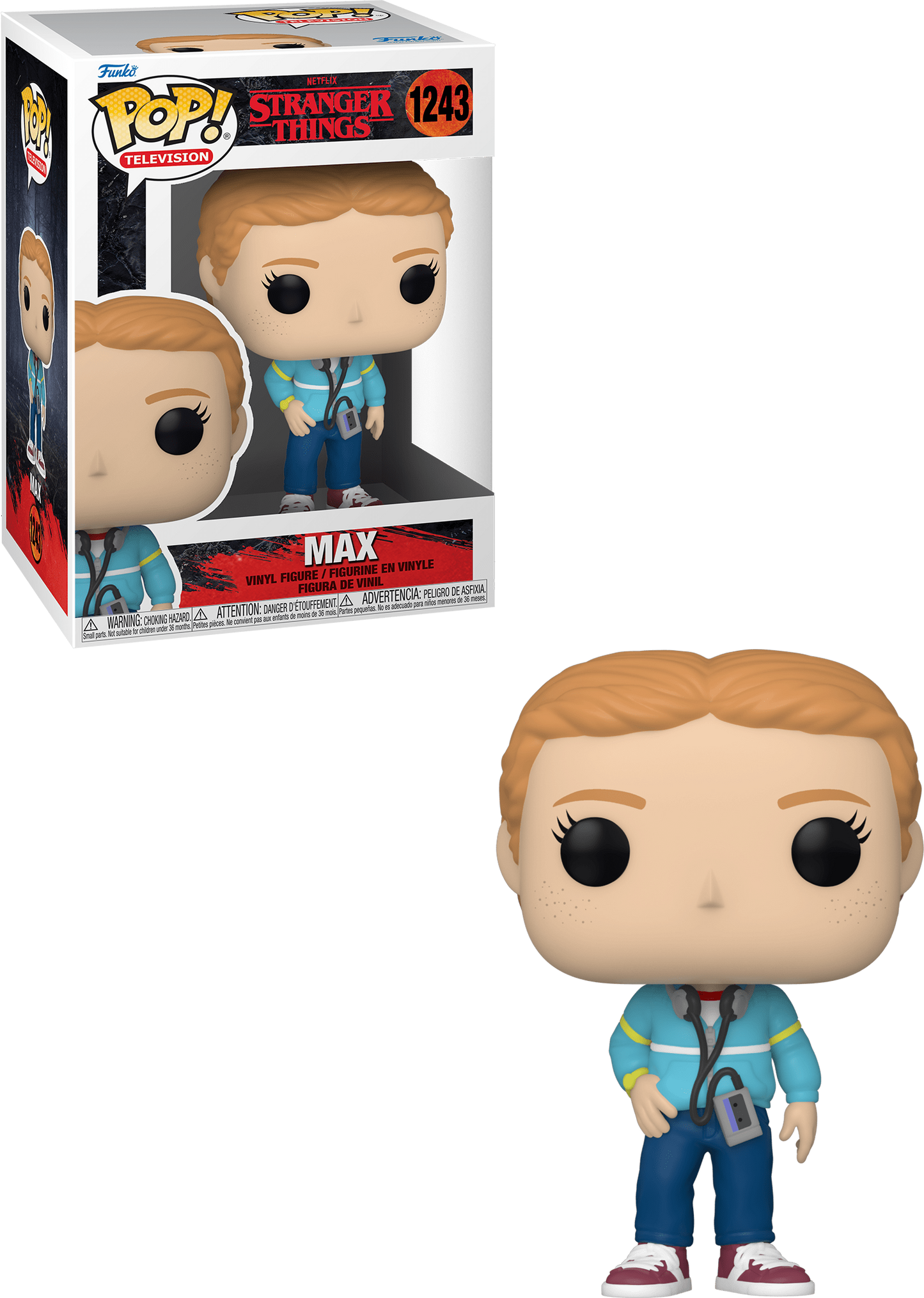 Funko POP! TV Stranger Things 1243 Max with Walkman