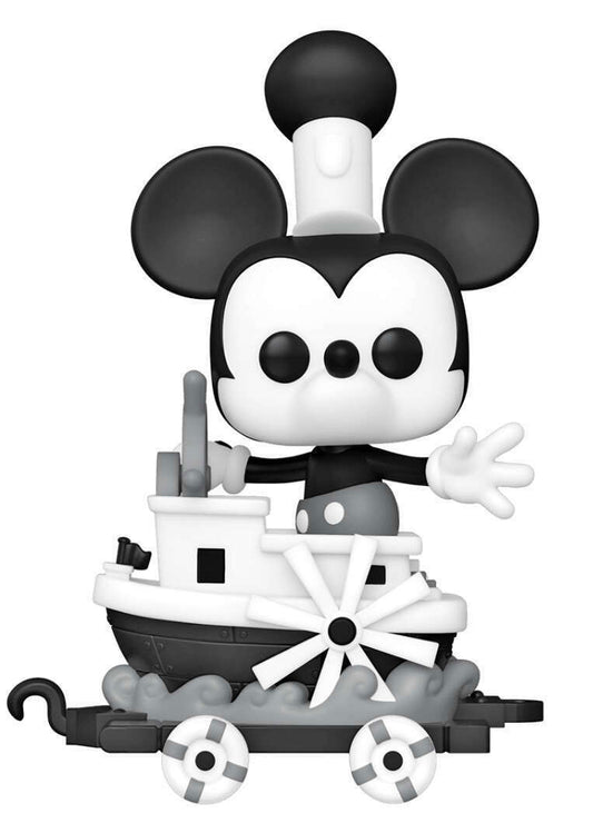 Funko POP! Disney 100 19 Mickey in Steamboat Car Amazon Exclusive