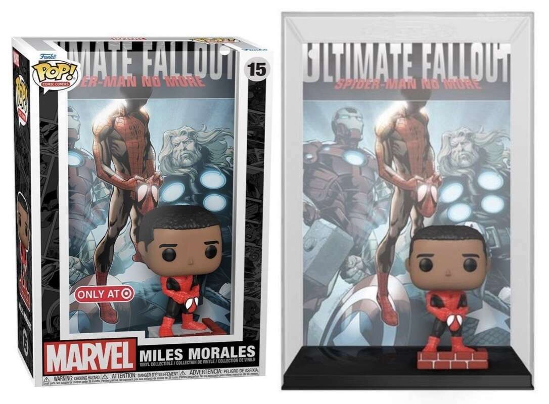 Funko POP! Comic Covers Marvel Ultimate Fallout #4 15 Miles Morales Target Exclusive