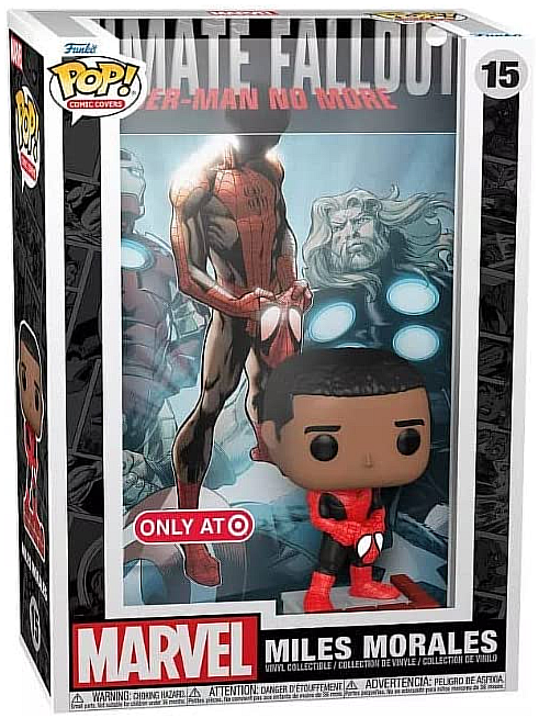 Funko POP! Comic Covers Marvel Ultimate Fallout #4 15 Miles Morales Target Exclusive