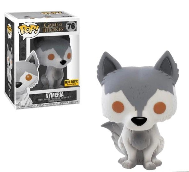 Funko POP! TV Game of Thrones 76 Nymeria (Flocked) Hot Topic Exclusive