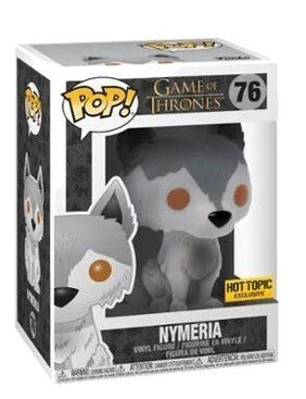 Funko POP! TV Game of Thrones 76 Nymeria (Flocked) Hot Topic Exclusive