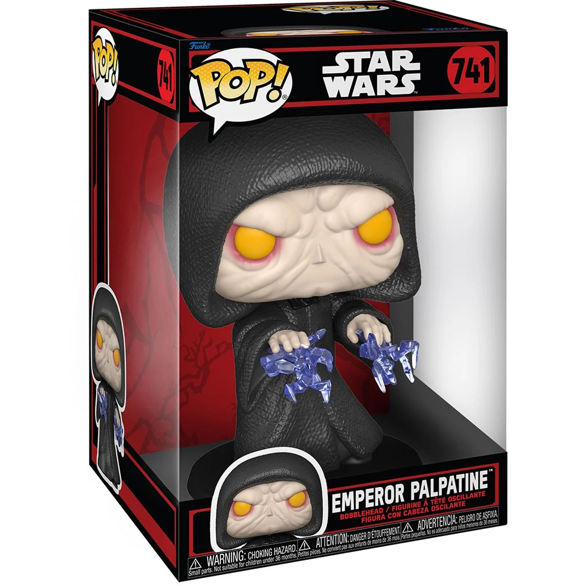 Funko POP! 10" Jumbo Star Wars Dark Side 741 Emperor Palpatine